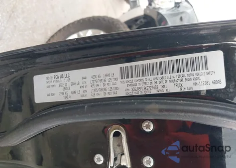 2019 Ram 2500 Laramie 4X4 6'4 Box from USA, damaged, VIN 3C6UR5FL3KG727452